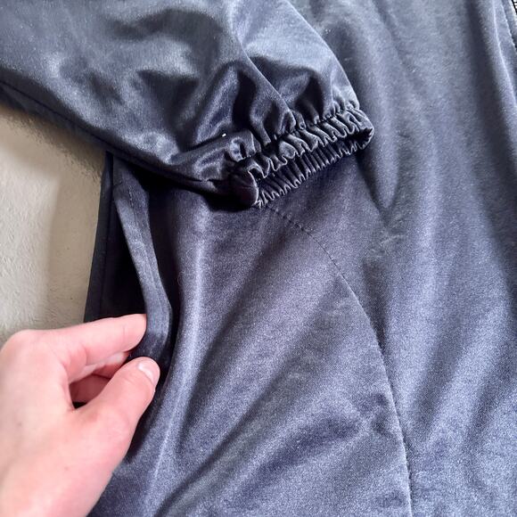 USA United States Olympic Committee Track Jacket Mens Size XL Blue Vintage 90s - Picture 5 of 9